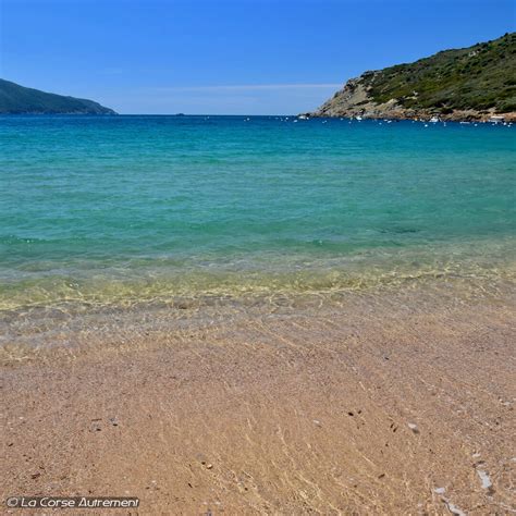 La Plage Du Golfe De Lava Proche Dajaccio