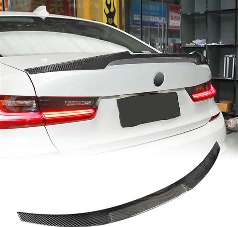 Amazon MCARCAR KIT Carbon Fiber Trunk Spoiler For BMW 3 Series G20