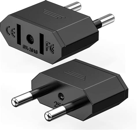 Us To Eu Adapter Reisestecker Auf Eu Pin Ancable Deutschland Europ