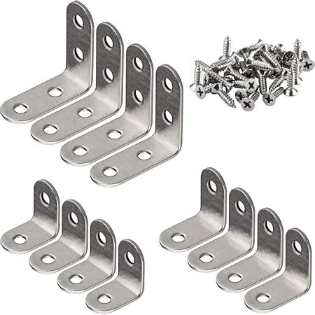 Amazon Hyever Stainless Steel Degree Right Angle Brackets