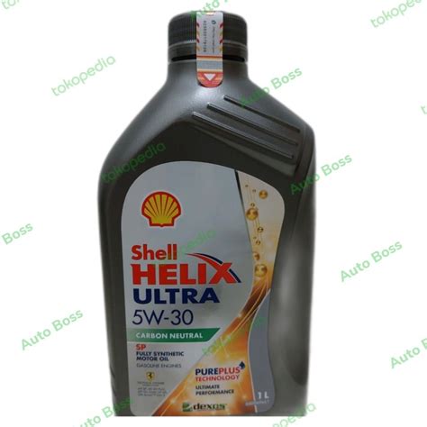 Jual Shell Helix Ultra 5w30 5w 30 Sp Sn Plus Oli Mobil Bensin 1 Liter