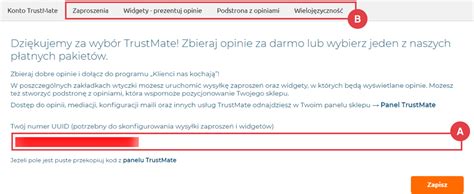 Konfiguracja Aplikacji TrustMate Opinie O Sklepie I Produktach