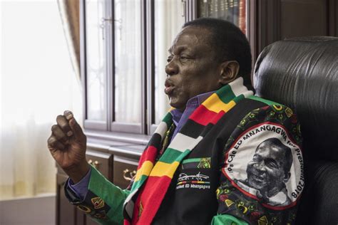 Zimbabwe Elections 2018 Who Is Emmerson Mnangagwa The Zimbabwe Mail