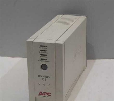 Ибп APC Back-UPS CS 500 (BK500-RS) Москва | Оргтехника и расходники ...