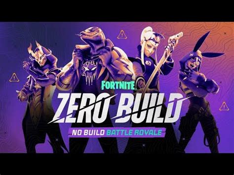 Fortnite Ranked Zero Build Youtube