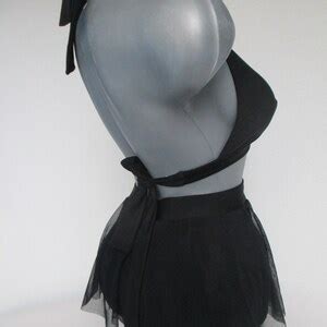 High Waisted Bikini Set Bow Bikini Bottom Scrunch Butt Belt Bow Halter Top Polka Dots Peplum