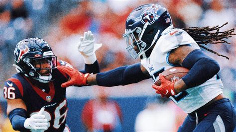 Titans Rb Derrick Henry Continues Historic Dominance Over Texans Fox