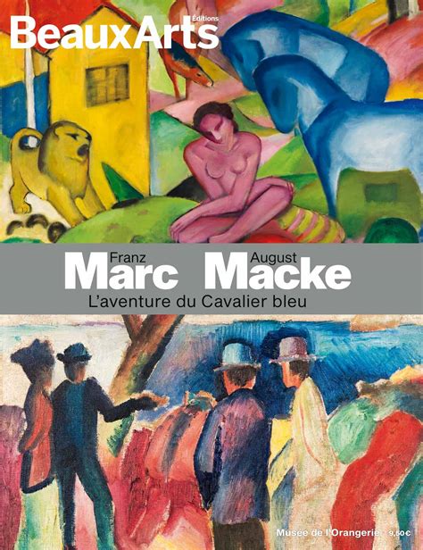 Franz Marc August Macke Laventure Du Cavalier Bleu