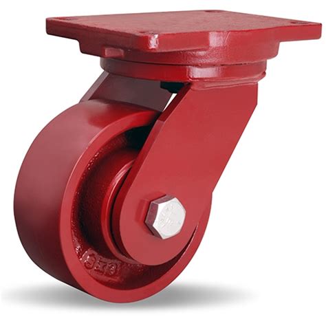 Hamilton Extra Heavy Duty Swivel Caster With 6 X 2 1 2 Metal Wheel