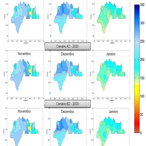 Normal Climatol Gica M Dia Da Precipita O Da Rea De Estudo E Suas