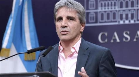 Luis Caputo Anunció Que Argentina Logró Un Superávit De 1 1 Billones