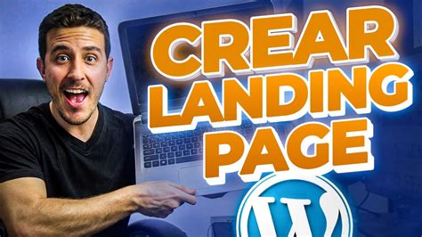 Cómo Crear una LANDING PAGE en WordPress Actualizado YouTube