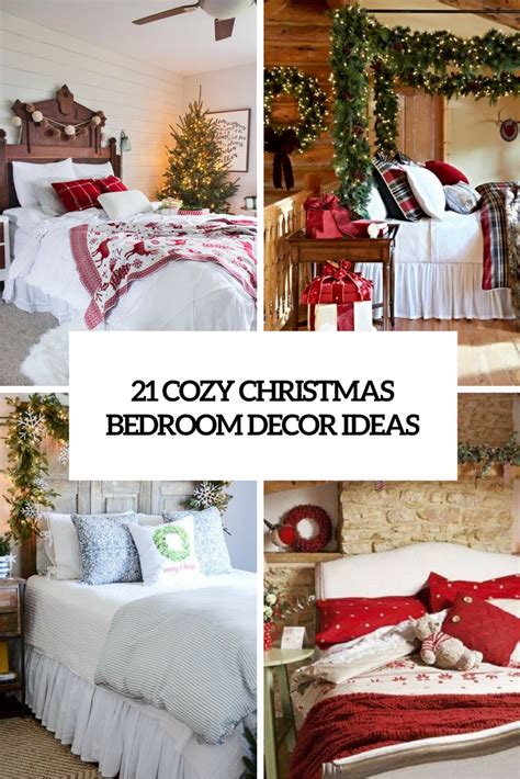 Cozy Christmas Bedroom D Cor Ideas Shelterness