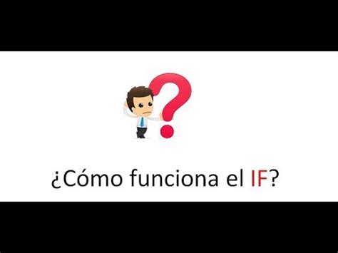 Video Que Es El If Y Como Programarlo En Windev Youtube