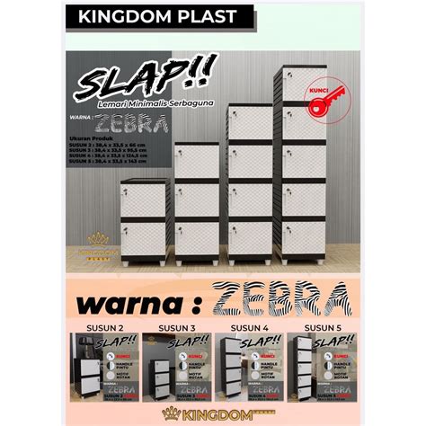 Jual Lemari Full Kunci Slap Zebra Susun Lemari Swing Lemari