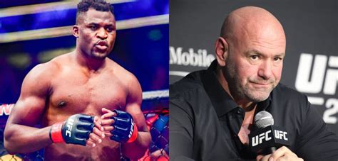 Francis Ngannou Au Pfl Dana White Tr S Critique