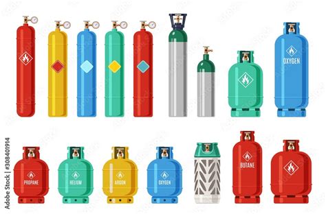 Gas Cylinders Lpg Propane Container Oxygen Gas Cylinder And Canister