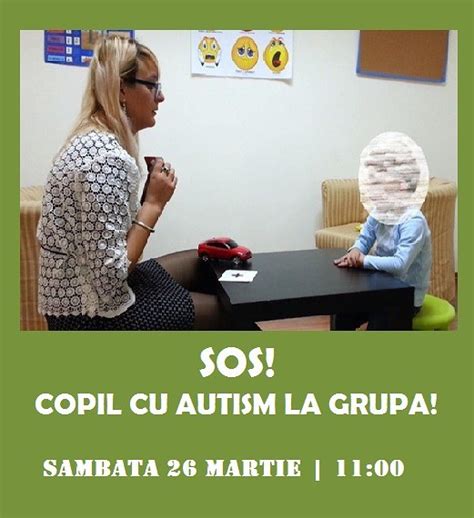 Sos Copil Cu Autism La Grupa Curs De Bune Practici