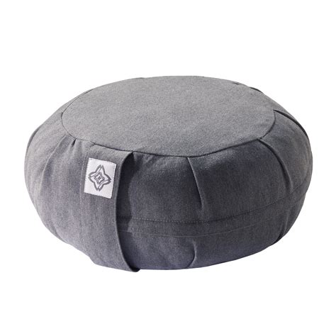 Buy Yoga Zafu Cushion - Mottled Grey | Yoga Equipments | Decathlon