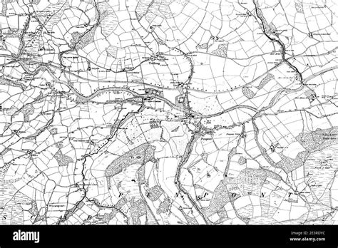 Map Of Brecknockshire Os Map Name Sw Ordnance Survey