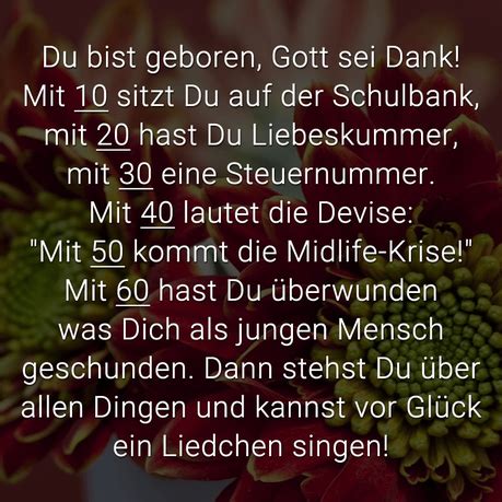 Lustige Gedichte Zum Igsten Geburtstag