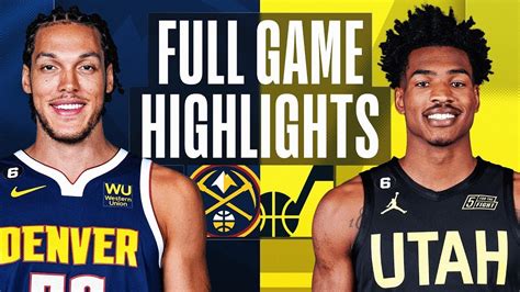 Denver Nuggets Vs Utah Jazz Full Game Highlights Apr 8 2022 2023