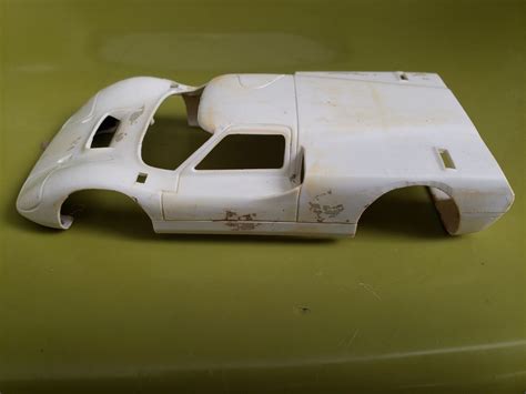 Vintage Strombecker Ford J White 132 Slot Car Body Selling For Parts