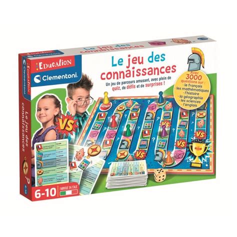 Le Jeu Des Connaissances Clementoni King Jouet Premiers