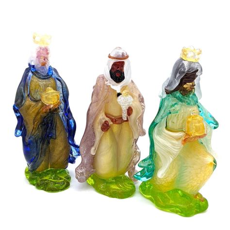 Murano Glass Nativity Scene Big Size Sculptures