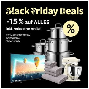 OTTO Black Friday 15 Rabatt Auf Fast ALLES Sparhamster At