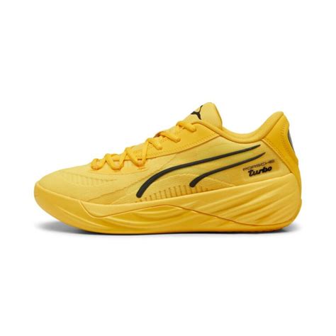 Puma X Porsche Celebrate Turbo With Yellow Basketball Apparel Line