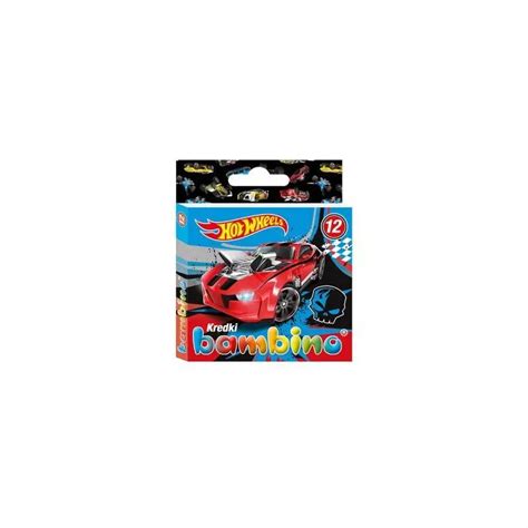 Kredki Wiecowe Bambino Kolor W Hot Wheels Skladnicaksiegarska Pl