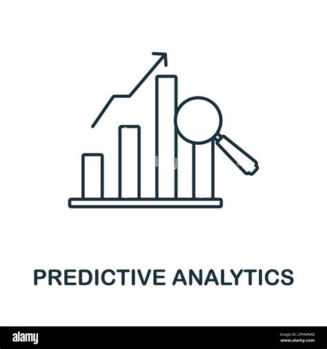 Predictive Analytics Outline Icon Simple Element From Healthcare