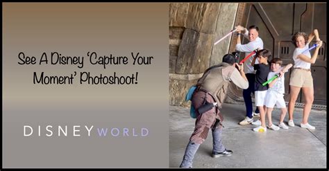 What Is A Disney Photopass Capture Your Moment Session