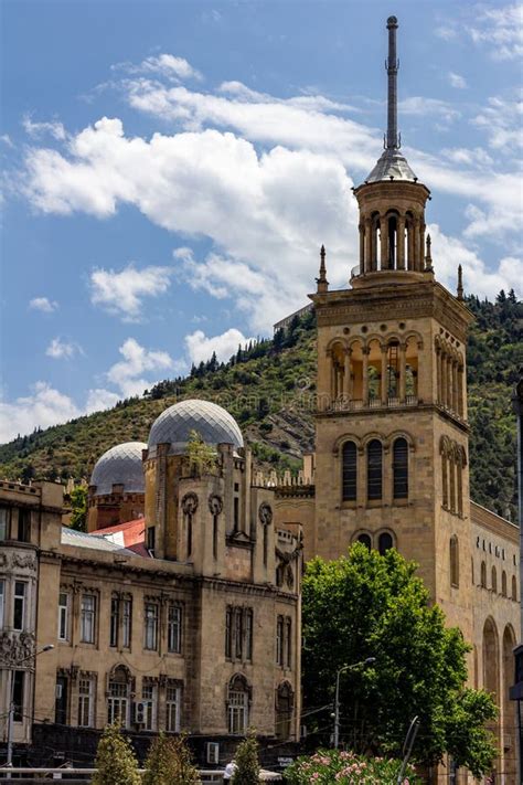 Building at Tbilisi State University Editorial Stock Image - Image of ...