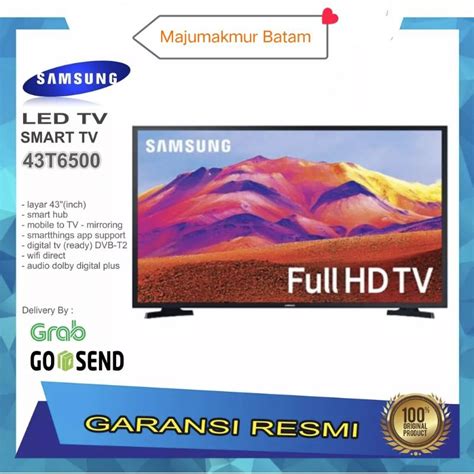 Jual SMART TV SAMSUNG LED 43 INCH FULL HD 43T6500 KHUSUS BATAM