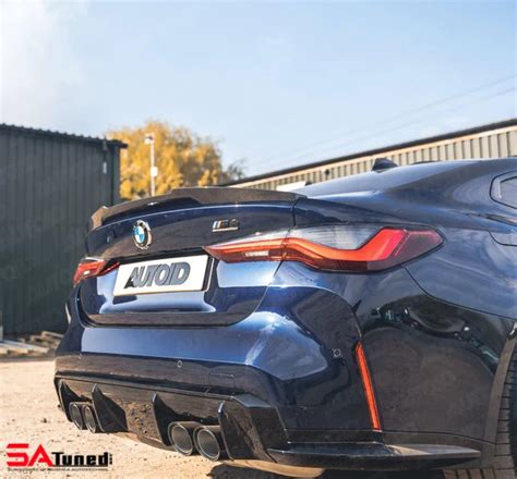 SATuned BMW G82 M4 PRE PREG Carbon Fiber Competition Rear Spoiler