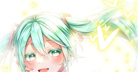 初音ミク 初音ミクちゃん💚 湯ザメのイラスト Pixiv