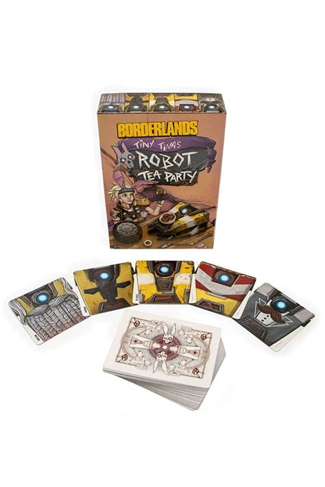 Borderlands Tiny Tinas Robot Tea Party Card Game Gearbox Loot Store