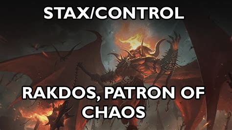 Rakdos Patron Of Chaos EDH Commander Magic The Gathering YouTube