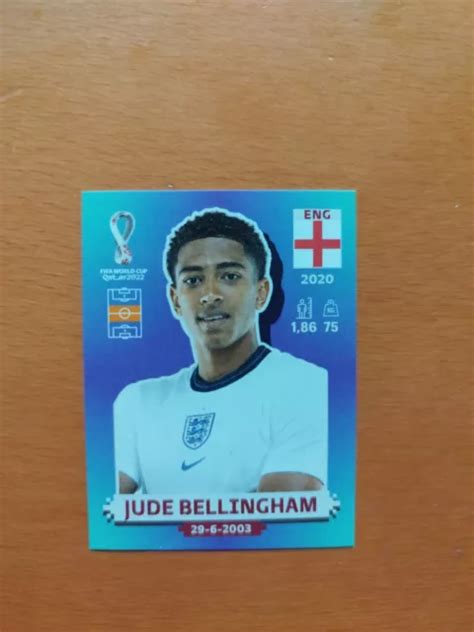 Jude Bellingham Panini Qatar Fifa World Cup Base Sticker