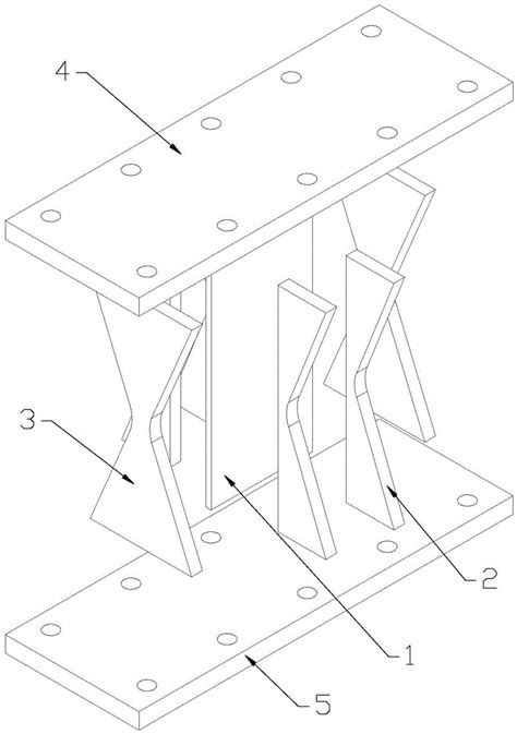 一种组合型分阶段屈服金属阻尼器的制作方法