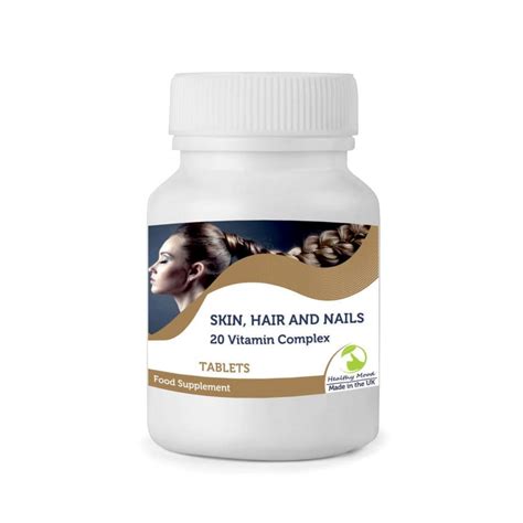 Skin Hair And Nails Tablets Healthy Mood