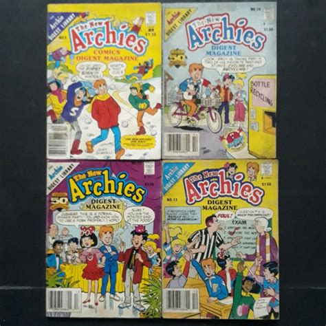 Jual Paket Koleksi 4 Seri Komik The New Archiesthe Archiies Dl 1989