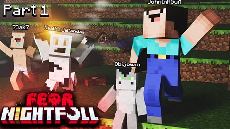 We Survived Minecraft S Scariest Modpack Fear Nightfall Part