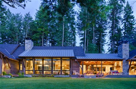 Flathead Lake Residence Locati Architects And Interiors Bozeman Big Sky Architects