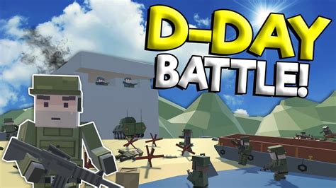 D Day Military Beach Landing Battle Tiny Town Vr War Gameplay