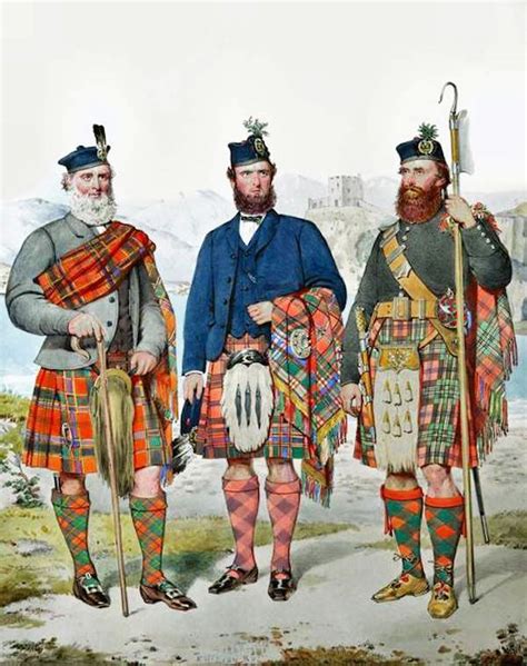 Highland Tartan Portraits by Kenneth MacLeay