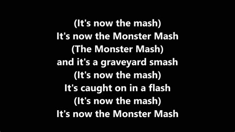 Lyrics~Monster Mash-Bobby "Boris" Pickett Chords - Chordify