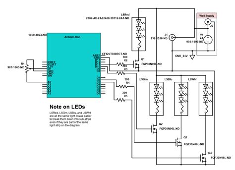 Circuit Diagram Of Led Strip